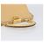 Borsa Christian Dior in pelle beige e oro autentica ep15958 D'oro - vista 7