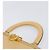 Borsa Christian Dior in pelle beige e oro autentica ep15958 D'oro - vista 8