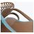 Hermès Sandalias HERMES Suede 36 Light Blue Auth 203814V Azul claro - vista 27