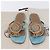 Hermès Sandalias HERMES Suede 36 Light Blue Auth 203814V Azul claro - vista 30