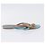 Hermès Sandalias HERMES Suede 36 Light Blue Auth 203814V Azul claro - vista 4