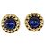Orecchini CHANEL metallo Gold Tone CC Auth bs37297 - vista 2