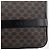 Céline Borsa a tracolla CELINE Macadam Canvas PVC Nero Tono Oro Auth mr2929A - vista 17