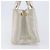 PRADA Canapa PM Handtasche Canvas Gray Gold Auth ep15913 Braun Golden - Ansicht 3