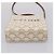 Céline Borsa a mano CELINE Macadam Vertical Cabas PVC 2way Avorio Tono Oro Auth 205927M Crudo - vista 5