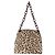 Bolso de hombro PRADA con cadena de plástico Cuero Harako Beige Silver Auth 206034V Plata - vista 13