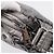 Borsa a tracolla CHANEL Unlimited Coated Canvas Silver CC Auth 204911 Argento - vista 7