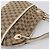Borsa Tote GUCCI GG Canvas Beige Gold 121023 Auth ep16127 D'oro - vista 6