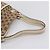Borsa Tote GUCCI GG Canvas Beige Gold 121023 Auth ep16127 D'oro - vista 7
