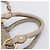 Borsa a mano Miu Miu in pelle 2way Beige Gold Auth 206249M D'oro - vista 14
