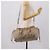 Borsa a mano Miu Miu in pelle 2way Beige Gold Auth 206249M D'oro - vista 26