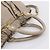 Borsa a mano Miu Miu in pelle 2way Beige Gold Auth 206249M D'oro - vista 7