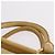 Borsa a mano Miu Miu in pelle 2way Yellow Gold Auth yk20904V D'oro Giallo - vista 14