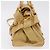 Borsa a mano Miu Miu in pelle 2way Yellow Gold Auth yk20904V D'oro Giallo - vista 4