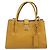 Borsa a mano Miu Miu in pelle 2way Giallo Tono Oro Auth bs37269A - vista 13