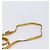 Borsa a mano Miu Miu in pelle 2way Giallo Tono Oro Auth bs37269A - vista 15