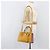 Borsa a mano Miu Miu in pelle 2way Giallo Tono Oro Auth bs37269A - vista 35