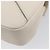 Borsa Small Flap CHANEL Macro Chevron in pelle Caviar Bianca Argento CC Auth ka6412V Bianco - vista 18