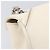 Borsa Small Flap CHANEL Macro Chevron in pelle Caviar Bianca Argento CC Auth ka6412V Bianco - vista 9