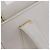 FENDI Handtasche aus Leder 2way White Gold Auth 200680 Weiß Golden - Ansicht 18