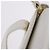 FENDI Handtasche aus Leder 2way White Gold Auth 200680 Weiß Golden - Ansicht 19