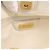 FENDI Handtasche aus Leder 2way White Gold Auth 200680 Weiß Golden - Ansicht 33