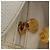 FENDI Handtasche aus Leder 2way White Gold Auth 200680 Weiß Golden - Ansicht 40