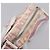 Bolsa de Ombro Christian Dior Trotter PVC Rosa Prata Auth mr2945 - vista 6