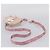 Bolsa de Ombro Christian Dior Trotter PVC Rosa Prata Auth mr2945 - vista 7