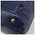 Borsa a mano Miu Miu Vitellolux 2way Navy Gold Auth 206095M D'oro Blu navy - vista 16