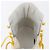 BOTTEGA VENETA Paddle Bomber Boule Shoes Nylon 36 Ivory Auth 203702M Cream - view 19