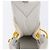 BOTTEGA VENETA Paddle Bomber Boule Shoes Nylon 36 Ivory Auth 203702M Cream - view 20
