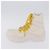 BOTTEGA VENETA Paddle Bomber Boule Shoes Nylon 36 Ivory Auth 203702M Cream - view 27