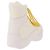 BOTTEGA VENETA Paddle Bomber Boule Shoes Nylon 36 Ivory Auth 203702M Cream - view 3