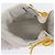 BOTTEGA VENETA Paddle Bomber Boule Shoes Nylon 36 Ivory Auth 203702M Cream - view 37