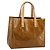 LOUIS VUITTON Monogram Vernis Reade PM Hand Bag Bronze M91146 LV Auth gh2341V Bronzo