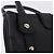 Borsa a mano Salvatore Ferragamo Gancini in pelle nera e argento Auth BA16166 Nero - vista 18