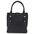 Borsa a mano Salvatore Ferragamo Gancini in pelle nera e argento Auth BA16166 Nero - vista 2