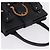 Borsa a mano Salvatore Ferragamo Gancini in pelle nera e argento Auth BA16166 Nero - vista 7