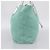 Borsa Tote Tiffany & Co. Camoscio Blu Turchese Argento Auth 206280A - vista 3