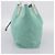 Borsa Tote Tiffany & Co. Camoscio Blu Turchese Argento Auth 206280A - vista 4