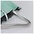 Borsa Tote Tiffany & Co. Camoscio Blu Turchese Argento Auth 206280A - vista 7