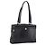 Céline CELINE Tote Bag aus Leder Schwarz Goldfarben Auth bs37162