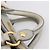 Borsa a mano Miu Miu Vitter Lux in pelle 2way Grigio Oro Auth ka6308 Marrone D'oro - vista 14