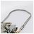 Borsa a mano Miu Miu Vitter Lux in pelle 2way Grigio Oro Auth ka6308 Marrone D'oro - vista 15