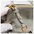 Borsa a mano Miu Miu Vitter Lux in pelle 2way Grigio Oro Auth ka6308 Marrone D'oro - vista 20