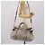 Borsa a mano Miu Miu Vitter Lux in pelle 2way Grigio Oro Auth ka6308 Marrone D'oro - vista 26
