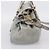 Borsa a mano Miu Miu Vitter Lux in pelle 2way Grigio Oro Auth ka6308 Marrone D'oro - vista 3