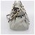 Borsa a mano Miu Miu Vitter Lux in pelle 2way Grigio Oro Auth ka6308 Marrone D'oro - vista 4