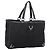 Borsa Tote GUCCI GG Canvas Abbey Nero Argento 293580 Auth 204921